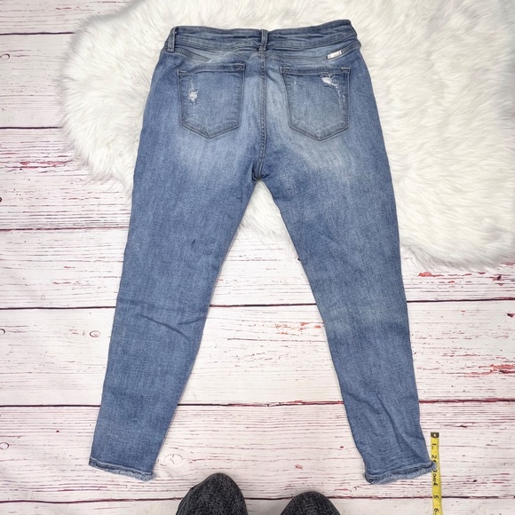 👖|•KANCAN•| Distressed Skinny Stretch Jeans Size 13/30👖 - Picture 2 of 6